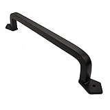 Iron Valley – 14 " Squareバードアハンドルプル – Solid Cast Iron