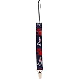 Baby Fanatic Pacifier Clip, New England Patriots (Discontinued by Manufacturer) by Baby Fanatic [並行輸