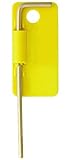 Bondhus 39162 Tagged and Barcoded 4.5mm Hex Tip Key L-Wrench with GoldGuard Finish 114mm [並行輸入品]
