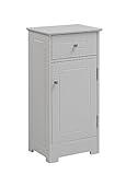 RunFine RFBW12303 Floor Cabinet 1 Drawer 1 Door with 1 Adjustable Shelf Chrome Hardware [並行輸入品]