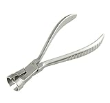 Hanchen AB-38 吸盤ヤットコ 吸盤取り外す ペンチ 内蔵バネ メガネ専用 眼鏡屋用 (ステンレス鋼柄)