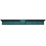 Buildersエッジ060020973004 73 5 / 8 " x 9 "クラシックDentilウィンドウヘッダー004、Wedgewoodブルー