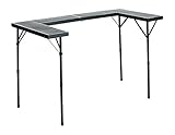 武田コーポレーション  【ポータブルテーブル・キャンプ・ピクニック・花見】 BBQ カウンターテーブル (約114.5×57.5) (BT16-115(BK))