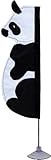 Premier Kites 21215 Decorative Zany Pal Flag, Polly Panda, 14-Inch [並行輸入品]