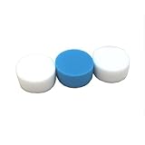 3 Pieces Baby Bath Sponge Set - Non Slip - Specially Designed For Newborn Babies (Blue/White) by Sch