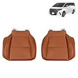 DodoxDIY 適用 新型アルファード40系 ヴェルファイア 40系 カスタム アクセサリー パーツ シートカバー 専用車種 内装グッズ 原車オレンジ