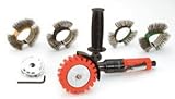 Dynabrade 18257 Autobrade Red DynaZip Deluxe Versatility Kit, .4 hp, Right Angle, 3200 rpm, Planetar