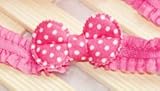 Baby ベビー用ヘアバンド　小さい蝶結び【髪飾り】【ヘアバンド】赤ちゃんに最適！a8(C)