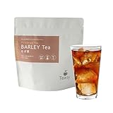 Tea-sy 麦茶 粉末 パウダー 100g 国産大麦100% 無着色 無香料 カフェインゼロ チャック付き 水に溶ける ティーバッグ不要