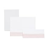 Cambrass Cot Flat Sheet (100 x 165 cm, Star Pink, Set of 3) by Cambrass