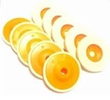 交換用 フェルトバフ グラインダー 研磨 外径 100mm ディスク 10 枚 セット 研磨 鏡面 仕上げ アルミ 加工 磨き上げ