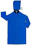 MCR Safety 243CXL 49-Inch Classic Plus PVC/Polyester Corduroy Collar Coat with Detachable Hood and C