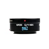 KIPON フォーカルレデューサーマウントアダプター ソニーNEX/α.Eマウント (コンタックス/ヤシカマウントレンズ) BAVEYES C/Y-S/E 0.7x