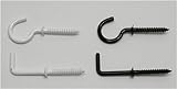 FJK 足長洋とう折（L型)(L)25mm(4本入)白・黒※色選択不可