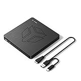 Yottamaster USB3.0 外付けブルーレイドライブ BDプレーヤー スリム ポータブル Type-C DVDバーナー 3D ブルーレイドライブ Win10/ Mac OS 外付けブルーレイドライブ ブルーレイバーナー [P-CD08]