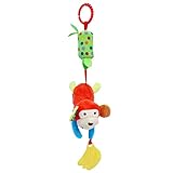 Prettyia 赤ちゃん　ベビーベッド　ベビーカー　吊り人形　おもちゃ　ガラガラ　ラトル　可愛い　動物　全6パタン　選べる - 6