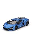 MINI GT 1/64 ランボルギーニ レヴエルト ブルーエレオス (左ハンドル) 完成品