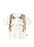 People Tree (ピープルツリー) OCベビー しあわせハリネズミ Tシャツ 生成り系 70