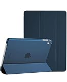 ProCase iPad Pro 9.7"ケース スマート 超スリム スタンド フォリオ保護ケース 半透明フロスト バックカバー 対応機種: iPad Pro 9.7" 2016 (A1673 A1674 A1675) - ネービー