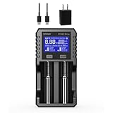 XTAR(エクスター) Mixシリーズ MX4 USB充電器/Li-ion・Ni-MH 1.2V1.5V AA／AAAタイプ 単三・単四形充電池 3.6/3.7V Li-ion 3.2V LiFePO4 10440/14500/16340/18350/18650/18700/20700/21700 Type-C 高速充電対応充電器/日本語説明書付き