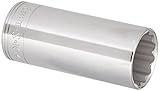 SK Hand Tool 48026 12 Point 1/2 Drive Deep Socket, 26mm, Chrome by SK Hand Tool [並行輸入品]