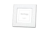 Reed & Barton Silver Link 3-Inch by 3-Inch Frame, White