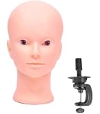 Amazon.co.jp: EINEY マネキンヘッド トルソー カット練習用 ウィッグ 