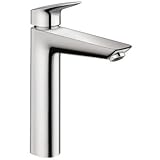 Hansgrohe 71090 Logis単穴浴室の蛇口with Ecoright and Comfortzone、 クローム 71090001 1