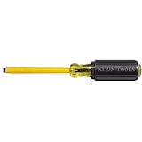 Klein Tools 621-6 Coated 3/16-Inch Cabinet-Tip Screwdriver with 6-Inch Round-Shank by Klein [並行輸入品]