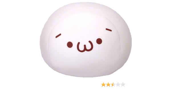 Amazon Japanexus ショボーンクッション ショボーン W 黒文字 直径40cm ぬいぐるみ おもちゃ