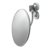 信栄物産 防犯ミラー(室内用) マグネットタイプ グレー枠 丸440Φ 曲面(R)800mm H-45M