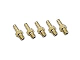 【5個セット】M4ネジのニップル■ニップル側外径4mm