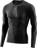 [スキンズ] ストレッチシャツ ボディケア コンプレッションウエア SERIES-5 長袖 メンズ ブラック M 18121510