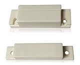 5 pcs White Door Contacts Surface Mount NO Security Alarm Door Window Sensors.These ?" Door Contact 