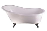 Barclay ctsn60-wh-uf Cast Iron Slipper Soaking Tub