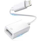 iPhone usb 変換アダプタ【2024新登場・Apple MFi認証】Lightning usbカメラアダプタ OTGケーブル 双方向データ転送 設定不要 プラグ＆プレイ iPhone usb 変換アダプタ (写真/動画/音楽/iPad/カメラ/MIDI/キーボード/USBメモリ/DAC/マイク/マウス/iOSに対応)