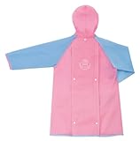 OGK Wフードレインコート100 WHC-001 ピンク