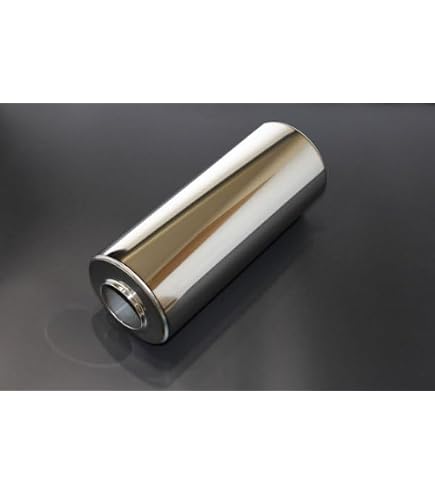 Amazon | 中間タイコ 100φ×300mm 差込 60.5φ 出口 60.5φ 4輪 車