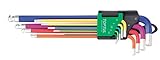 イチネンTASCO TA741TA カラー六角レンチセット(ミリサイズ)