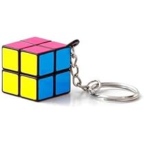 Amazon.co.jp: マジックキューブ キーホルダー (E)ネオン [GZ066