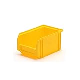 fami プラスチックコンテナ [ イエロー / SS ] スタッキングボックス