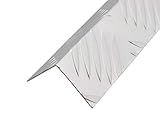 1291 ｱﾙﾐｱﾝｸﾞﾙ縞目柄　AL40×40×1000mm 光モール