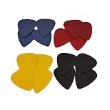 rockson ギターピック 16枚セット 4種の厚み 各４枚 0.58mm 0.71mm 0.96mm 1.20mm