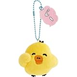 AB42503 リラックマ ゆるゆるぽかぽかシリーズ ぶらさげマスコットバッジ キイロイトリ