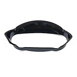 Cartist マツダ CX-5 KF系 CX-8 KG系 メーターインナーフード メーターパネル メーターガーニッシュ H29.2-現行 内装パーツ カスタム 耐汚れ 耐摩擦 ABS素材 車種専用設計 取付簡単 アクセサリー 1PCS (マツダCX-5 KF系＆CX-8 KG系, ピアノブラック)