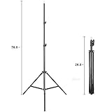 Zomei Photography Stand for Studio Continuous Lighting Kit,LED Light Bulb,projector,VR Gaming Lighthouse Mount Stand Kit (HTC Vive and Oculus Rift Compatible)[並行輸入品]