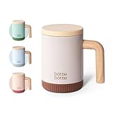 BOTTLE BOTTLE マグカップ 0.4L 蓋付き おしゃれ タンブラー 蓋付き こぼれない ハンドル 二重構造 ステンレス