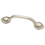 Brainerd PBF809V-SN-C 3 Double Beaded Cabinet Hardware Handle Pull [並行輸入品]