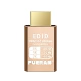 FUERAN 8K 30Hz HDMI ダミープラグ 4K EDID エミュレーター バーチャルモニター ヘッドレスディスプレイアダプター 最大4k@120Hz、1440/1080@144Hz hdmiフェイクエミュレーター(8K-30Hz-1パック)