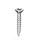 【1000本入】 ネジ 接合金具 【軽天・内装工事用 ユニクロ型 3.5×25mm】 スチール製 フレキ頭 〔建築 工事 工具〕